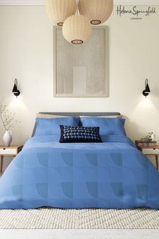 Helena Springfield Perwinkle Blue Axel Duvet Cover and Pillowcase Set (AA0712) | SGD 97 - SGD 165