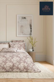 Bedeck of Belfast Dusky Pink Kassi Duvet Cover and Pillowcase Set (AA0797) | HK$617 - HK$1,028