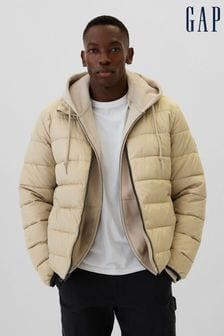 Beige - Gap Cold Control Puffer Jacket (AA1443) | 77 €