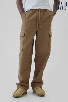 beige - Gap Baggy Cargo Jeans (AA1484) | €59