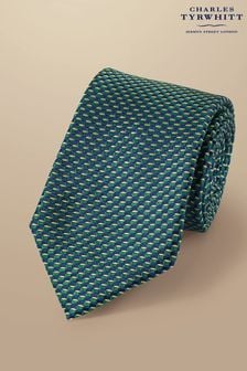 Charles Tyrwhitt Green Stain Resistant Pattern Tie (AA3542) | €55