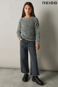 Reiss Silver Theadora 9-13 yrs Tinsel-Yarn Jumper (AA3649) | $76