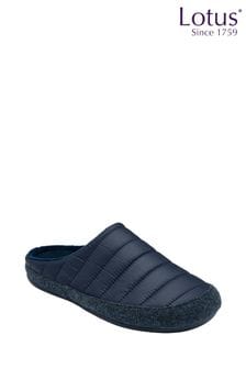 Lotus Blue Mule Slippers (AA6072) | €52