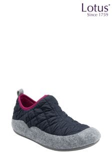 Lotus Quilted Textile Slippers (AA6180) | 62 €