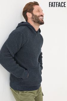 Fat face knitted hoodie shop