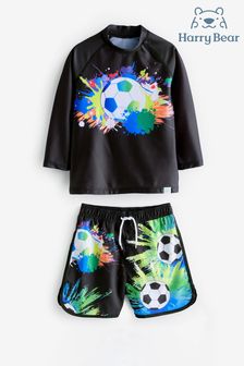 Harry Bear Black Football Swim Set 2 Piece (AA6720) | €21.50