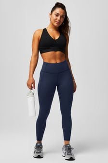 Fabletics Blue Oasis Pure Luxe High Waisted 7/8 Leggings (AA6987) | kr1,000