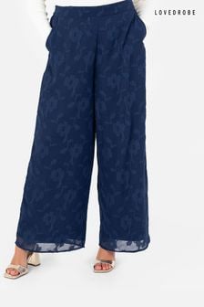 Lovedrobe Burnout Palazzo Trousers (AA7516) | $106