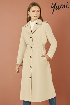 Women s Coats Yumi Brown Casual Coatsandjackets Next Luxembourg
