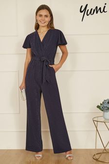 Jumpsuit Yumi Blue Embellished Occasionwear Next Luxembourg