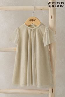 Mamas & Papas Gold Speckle Dress (AA8942) | ￥6,910