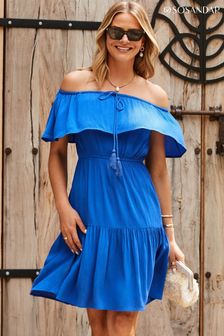Holiday bardot dresses cheap