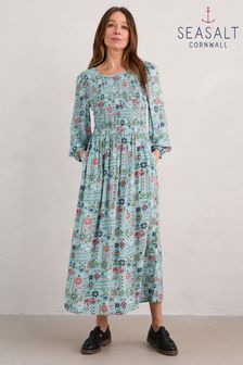 Seasalt Cornwall Blue Meadowsweet Dress (AB1188) | $147