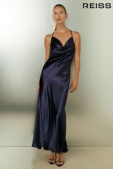 Petite Dresses Blue Plain Occasionwear Wedding Next Oman