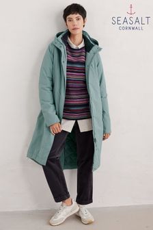 Seasalt Cornwall Blue Petite Janelle Raincoat (AB2203) | $291