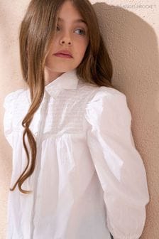 Angel & Rocket White Garbriella Star Collar Shirt (AB2627) | €31 - €37