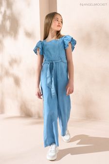 Girls Blue Jumpsuits Next Luxembourg