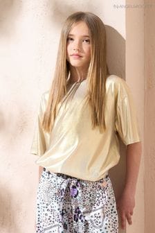 Angel & Rocket Gold Luna Jersey T-Shirt (AB2698) | €17.50 - €22.50