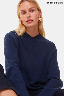 Whistles navy jumper cheap