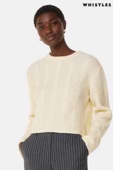 Women s Jumpers Whistles Chunky Knit Cable Knitwear Next Oman