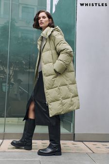 Women s Whistles Green Machine Washable Coatsandjackets Next Oman