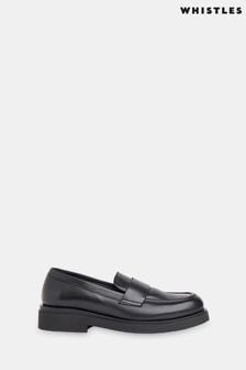 Whistles Black Ames Chunky Loafers (AB4250) | €211