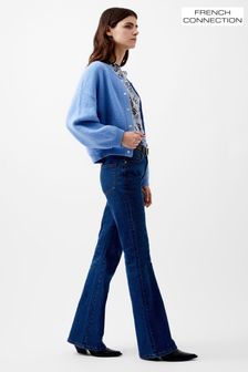 French connection bib waist quilted jacket cheap