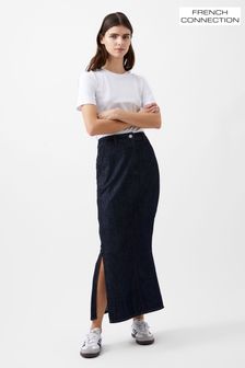 French Connection Blue Finley Denim Maxi Skirt (AB5386) | 345 zł