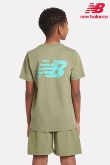 New Balance Boys Athletics Aop Logo T-shirt (AB5503) | 37€ - 44€