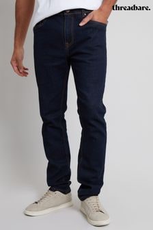 Threadbare Denim Inky Blue Slim Fit Jeans With Stretch (AB5673) | $43