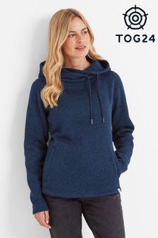 Tog 24 Blue Womens Acer Knitlook Fleece Hoodie (AB6114) | 250 zł