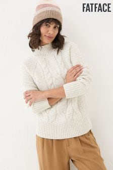 FatFace Ivory Cali Cable Jumper (AB6446) | $86