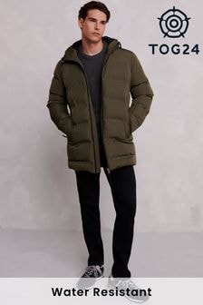 Tog 24 Green Mens Brinkley Waterproof Hooded Parka (AB6870) | $188