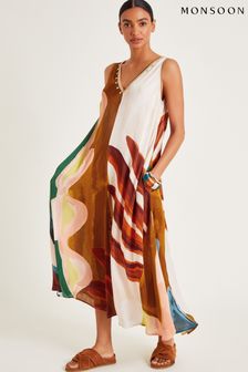 Monsoon multicoloured dress online
