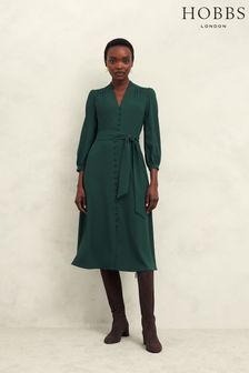 Women s Hobbs 3 4 Sleeve V Neck Dresses Next Germany