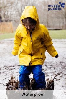 Muddy Puddles Yellow Muddy Puddles Waterproof Insulated Puddleflex Jacket (AB9666) | kr1 370