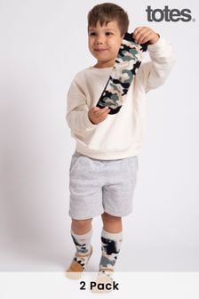 Totes Camoflage Toasties Childrens Original 2 Pack Socks (AC0443) | $21