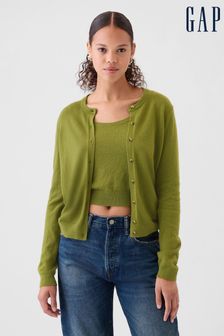 Gap green cardigan clearance