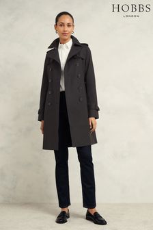 Hobbs Black Saskia Trench Coat (AC1145) | 305 €