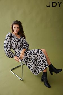Next leopard dress cheap
