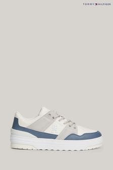 Tommy Hilfiger Low Basket White Trainers (AC2052) | $223