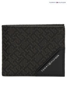 Tommy Hilfiger Monogram Mini Black Wallet (AC2238) | $103