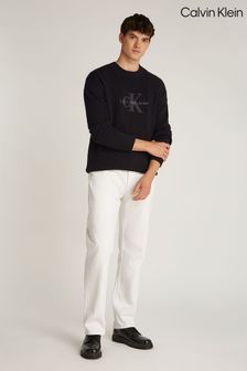 Calvin Klein Black Chenille Monologo Jumper (AC2309) | $175