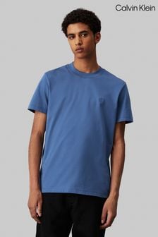 أزرق - Calvin Klein Regular Fit Heavy T-shirt (AC2377) | 18 ر.ع