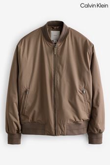 חום - Calvin Klein Hero Sport Bomber Jacket (AC2388) | ‏905 ‏₪