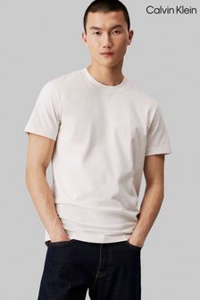 Calvin Klein White Regular Fit Heavy T-Shirt (AC2393) | €46