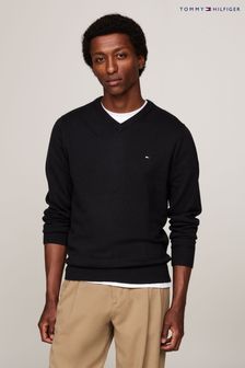 Tommy hilfiger black sweater on sale