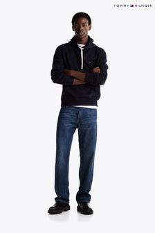 Tommy Hilfiger Blue Essential Fleece Hoodie (AC2574) | $154