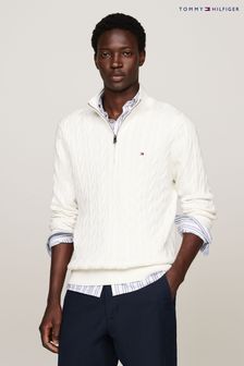 Mens white jumpers on sale