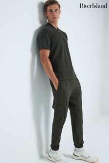 River island mens joggers shop